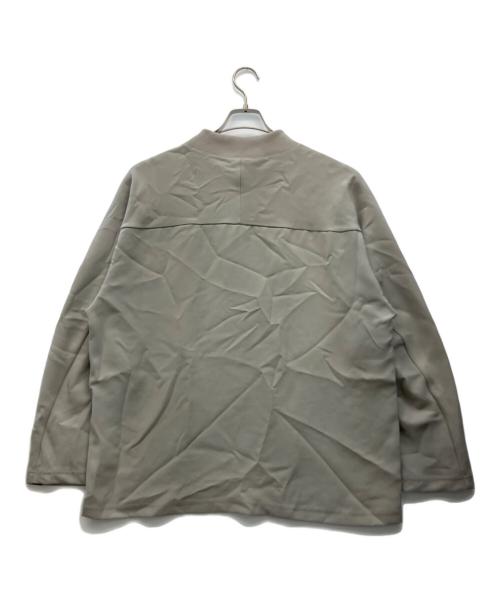 N.HOOLYWOOD（エヌ ハリウッド）N.HOOLYWOOD (エヌ ハリウッド) MOCK NECK LONG SLEEVE グレー サイズ:38の古着・服飾アイテム