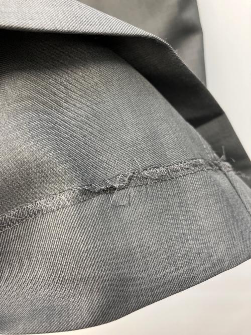 STUDIOUS（ステュディオス）STUDIOUS (ステュディオス) アシンメトリックフロントトラウザーパンツ グレー サイズ:1の古着・服飾アイテム