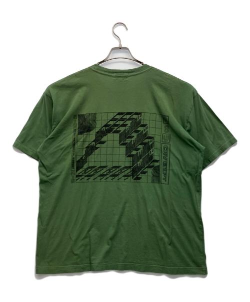 C.E（シーイー）C.E (シーイー) 半袖Tシャツ グリーン サイズ:Mの古着・服飾アイテム