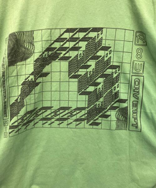 C.E（シーイー）C.E (シーイー) 半袖Tシャツ グリーン サイズ:Mの古着・服飾アイテム
