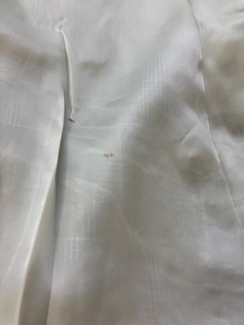 sulvam（サルバム）sulvam (サルバム) グレンチェック裾ジップボンテージスラックスパンツ グレー サイズ:Mの古着・服飾アイテム