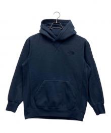 THE NORTH FACE（ザ ノース フェイス）の古着「スクエアロゴパーカー」｜ネイビー