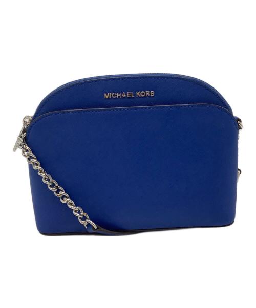 MICHAEL KORS（マイケルコース）MICHAEL KORS (マイケルコース) ショルダーバッグ ブルーの古着・服飾アイテム