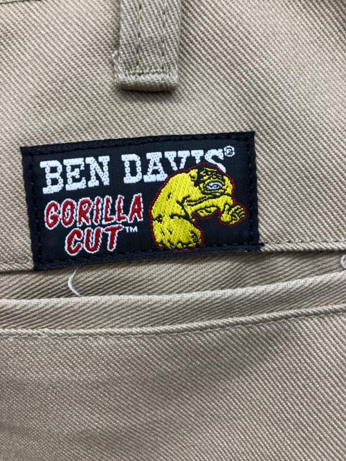 BEN DAVIS（ベンデイビス）BEN DAVIS (ベンデイビス) ゴリラカットパンツ ベージュ サイズ:36の古着・服飾アイテム