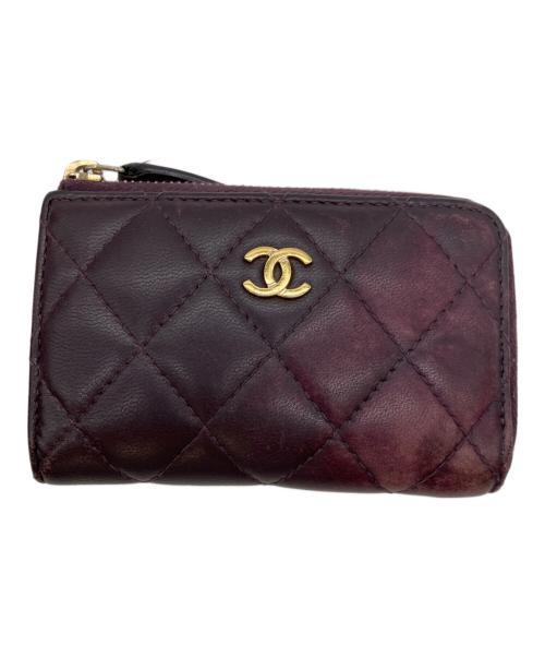 CHANEL（シャネル）CHANEL (シャネル) コインケース パープルの古着・服飾アイテム