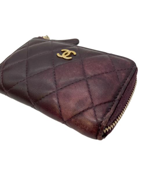 CHANEL（シャネル）CHANEL (シャネル) コインケース パープルの古着・服飾アイテム