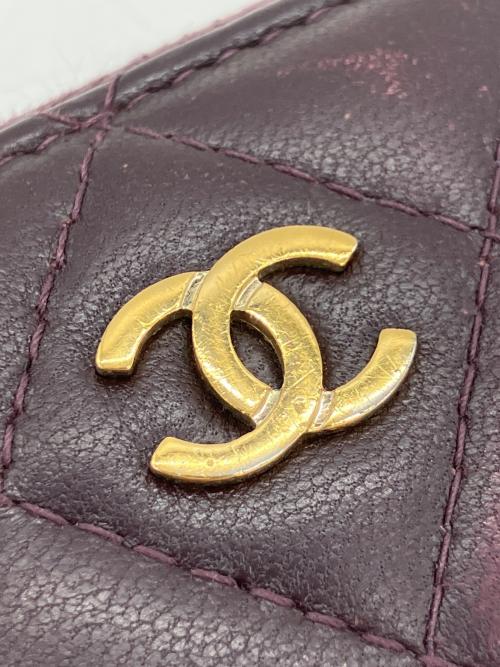 CHANEL（シャネル）CHANEL (シャネル) コインケース パープルの古着・服飾アイテム