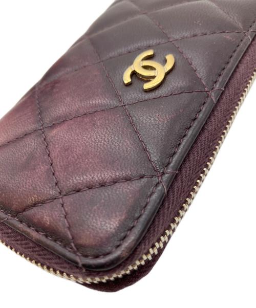 CHANEL（シャネル）CHANEL (シャネル) コインケース パープルの古着・服飾アイテム