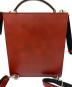 foglia (フォーリア) 2WAYバッグ レッド：9000円