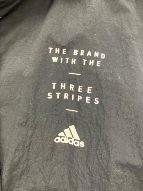 adidas（アディダス）adidas (アディダス) ナイロンコート ブラック サイズ:Lの古着・服飾アイテム