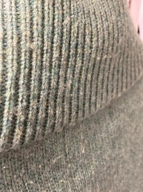POLO RALPH LAUREN（ポロ・ラルフローレン）POLO RALPH LAUREN (ポロ・ラルフローレン) ハーフジップニット グリーン サイズ:XLの古着・服飾アイテム