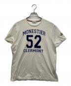 MONCLERモンクレール）の古着「半袖Tシャツ」｜ホワイト