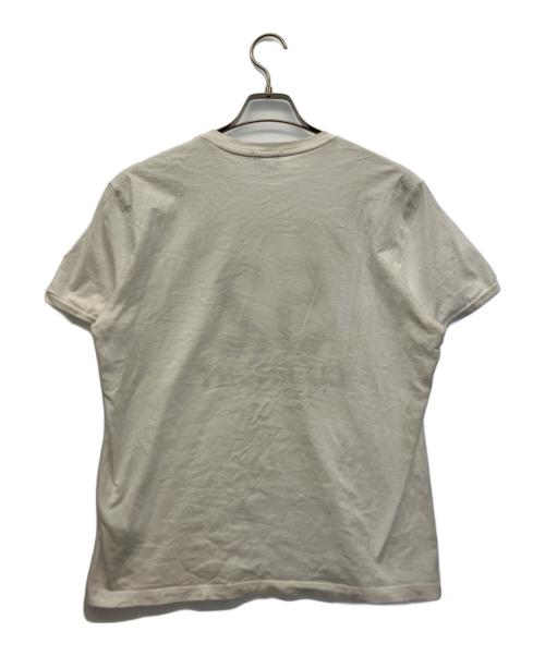 MONCLER（モンクレール）MONCLER (モンクレール) 半袖Tシャツ ホワイト サイズ:Lの古着・服飾アイテム