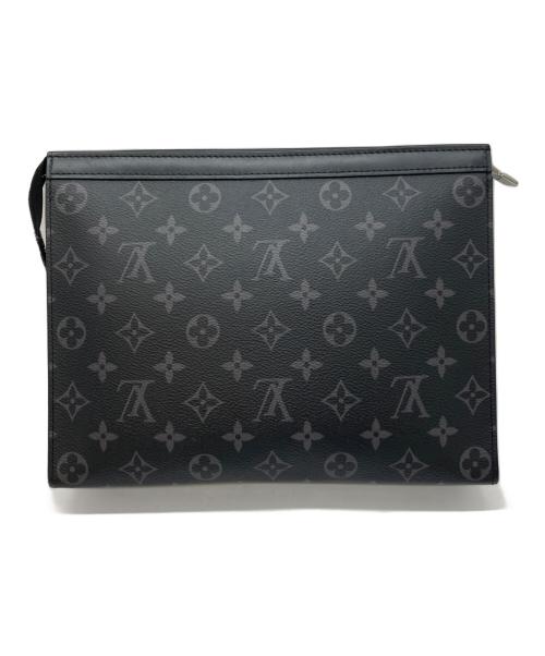 LOUIS VUITTON（ルイ ヴィトン）LOUIS VUITTON (ルイ ヴィトン) ポシェット・ヴォワヤージュ ブラックの古着・服飾アイテム