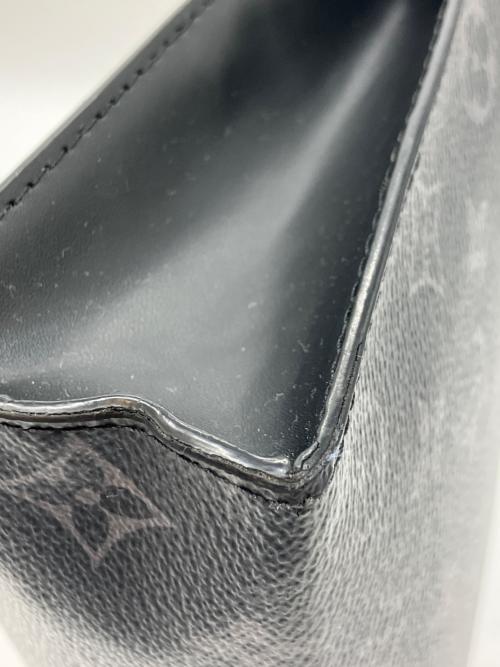 LOUIS VUITTON（ルイ ヴィトン）LOUIS VUITTON (ルイ ヴィトン) ポシェット・ヴォワヤージュ ブラックの古着・服飾アイテム