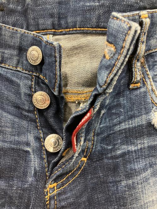DSQUARED2（ディースクエアード）DSQUARED2 (ディースクエアード) デニムパンツ インディゴ サイズ:44の古着・服飾アイテム