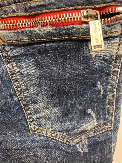 DSQUARED2（ディースクエアード）DSQUARED2 (ディースクエアード) デニムパンツ インディゴ サイズ:44の古着・服飾アイテム