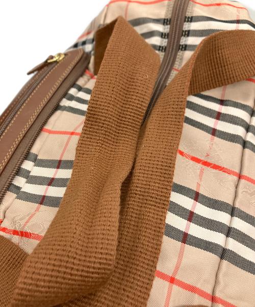 Burberry's（バーバリーズ）Burberry's (バーバリーズ) ボストンバッグ ベージュの古着・服飾アイテム
