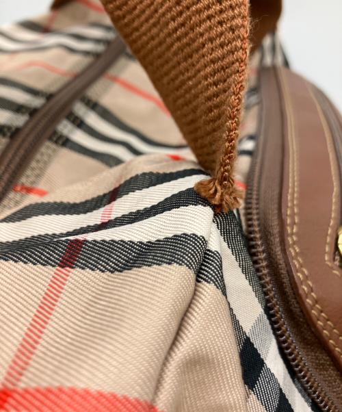 Burberry's（バーバリーズ）Burberry's (バーバリーズ) ボストンバッグ ベージュの古着・服飾アイテム