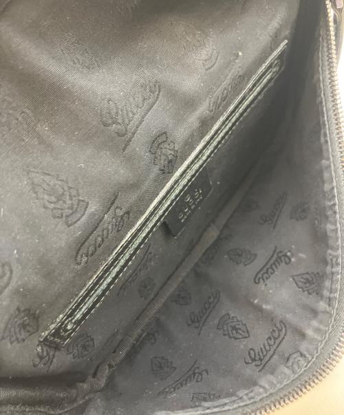 GUCCI（グッチ）GUCCI (グッチ) GGインプリメ ベルトバッグ ブラックの古着・服飾アイテム