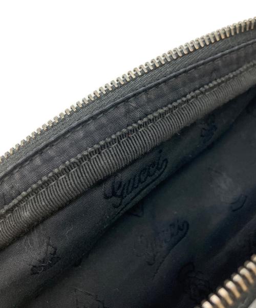 GUCCI（グッチ）GUCCI (グッチ) GGインプリメ ベルトバッグ ブラックの古着・服飾アイテム
