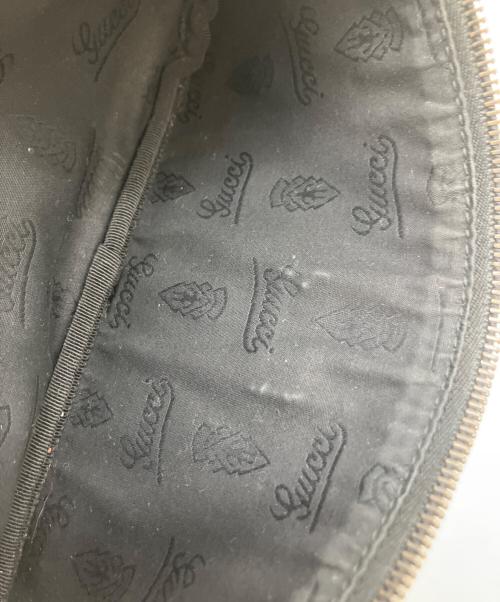 GUCCI（グッチ）GUCCI (グッチ) GGインプリメ ベルトバッグ ブラックの古着・服飾アイテム