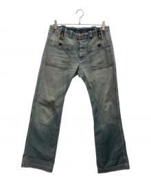 DIESEL（ディーゼル）の古着「フレアデニム」｜スカイブルー