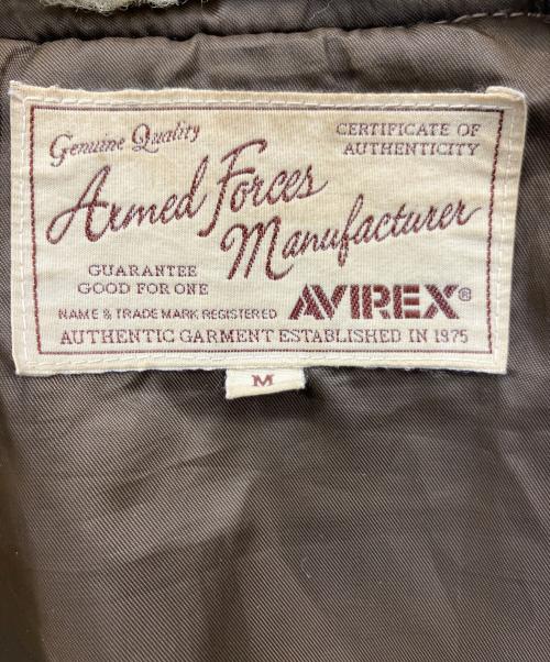 AVIREX（アヴィレックス）AVIREX (アヴィレックス) G-1 ブラックエイセス フライトジャケット ベージュ サイズ:Mの古着・服飾アイテム