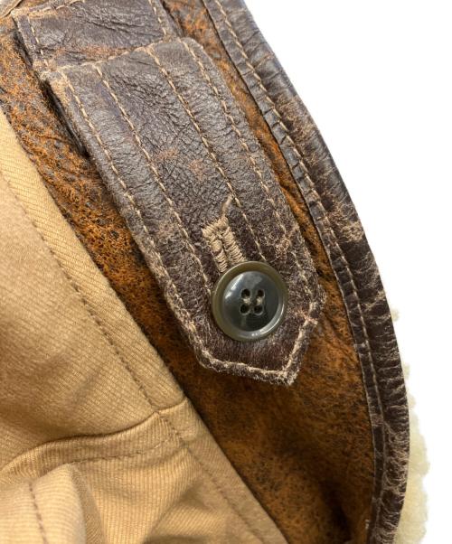AVIREX（アヴィレックス）AVIREX (アヴィレックス) G-1 ブラックエイセス フライトジャケット ベージュ サイズ:Mの古着・服飾アイテム