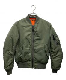 AVIREX（アヴィレックス）の古着「MA-1ジャケット」｜オリーブ