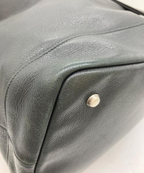 PORTER（ポーター）PORTER (ポーター) レザーショルダーバッグ ブラックの古着・服飾アイテム