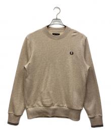 FRED PERRY（フレッドペリー）の古着「Crew Neck Sweatshirt」｜アイボリー