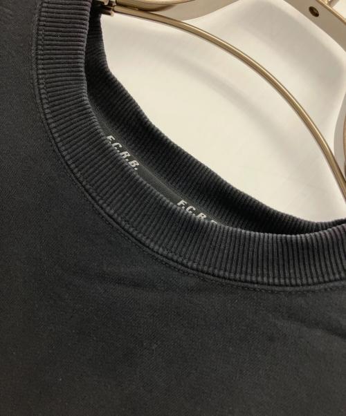 F.C.R.B.（エフシーレアルブリストル）F.C.R.B. (エフシーレアルブリストル) AUTHENTIC LOGO CREWNECK SWEAT ブラック サイズ:Sの古着・服飾アイテム