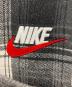 中古・古着 NIKE (ナイキ) Supreme (シュプリーム) Plaid Hooded Sweatshirt ブラック×ホワイト サイズ:M：13000円