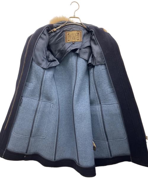 COACH（コーチ）COACH (コーチ) ダッフルコート ネイビー サイズ:2の古着・服飾アイテム