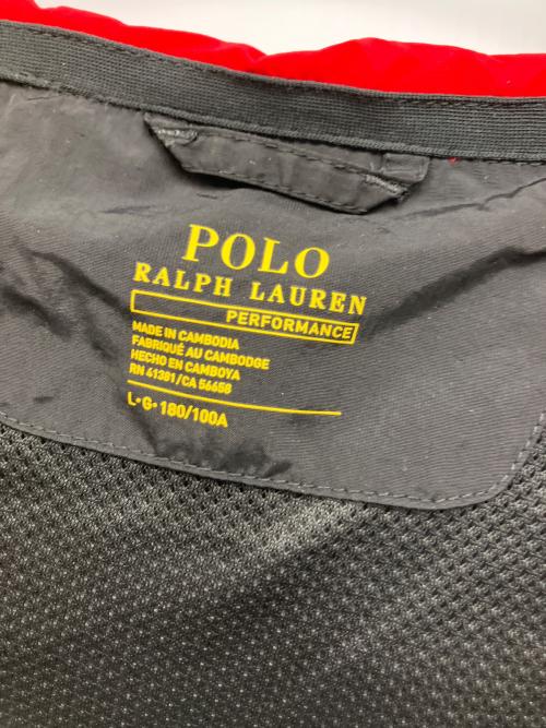 POLO RALPH LAUREN（ポロ・ラルフローレン）POLO RALPH LAUREN (ポロ・ラルフローレン) アノラックパーカー ブラック×ホワイト サイズ:Lの古着・服飾アイテム