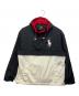 POLO RALPH LAUREN（ポロ・ラルフローレン）の古着「アノラックパーカー」｜ブラック×ホワイト