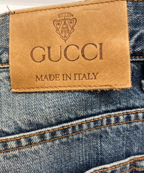 GUCCI（グッチ）GUCCI (グッチ) デニムパンツ インディゴ サイズ:46の古着・服飾アイテム