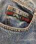 中古・古着 GUCCI (グッチ) デニムパンツ インディゴ サイズ:46：13000円