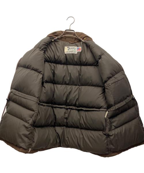 Schott（ショット）Schott (ショット) ダウンジャケット ブラウン サイズ:Lの古着・服飾アイテム