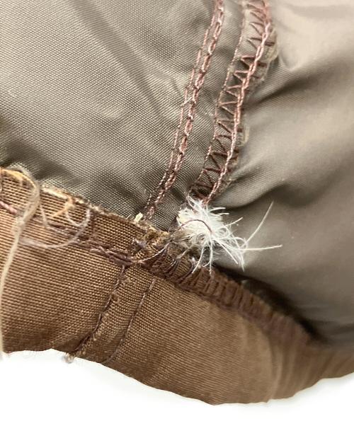 Schott（ショット）Schott (ショット) ダウンジャケット ブラウン サイズ:Lの古着・服飾アイテム