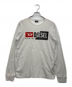 DIESELディーゼル）の古着「長袖カットソー」｜ホワイト