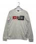 DIESEL（ディーゼル）の古着「長袖カットソー」｜ホワイト