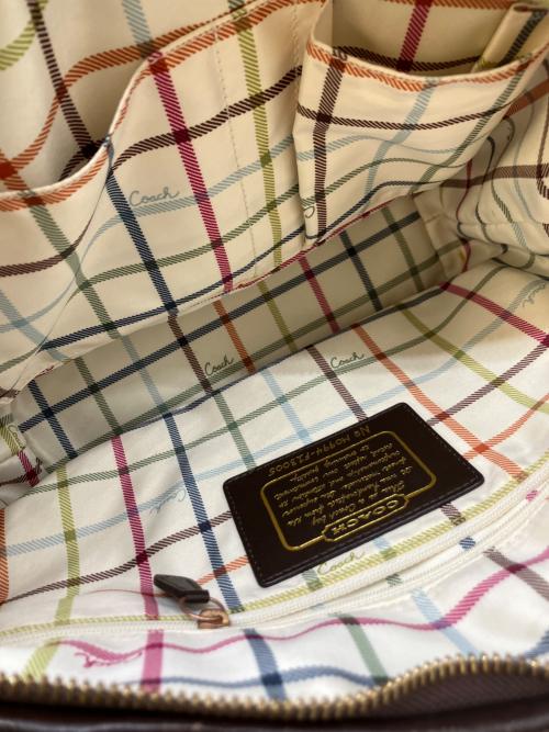 COACH（コーチ）COACH (コーチ) トートバッグ ベージュ×ブラウンの古着・服飾アイテム