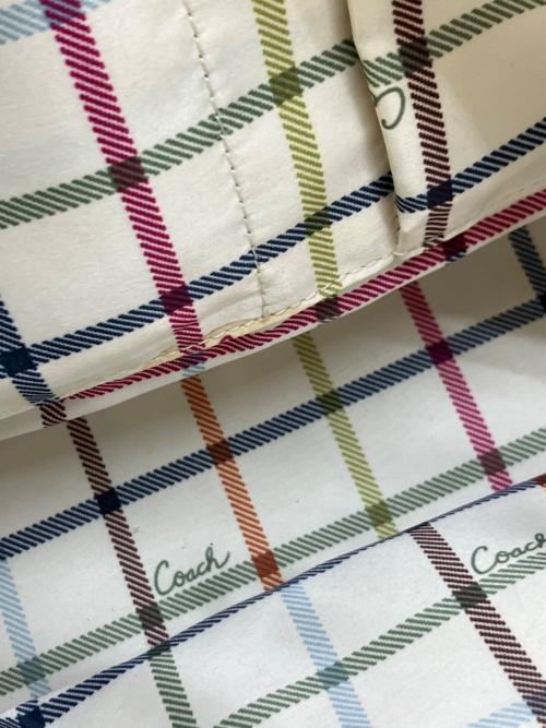 COACH（コーチ）COACH (コーチ) トートバッグ ベージュ×ブラウンの古着・服飾アイテム
