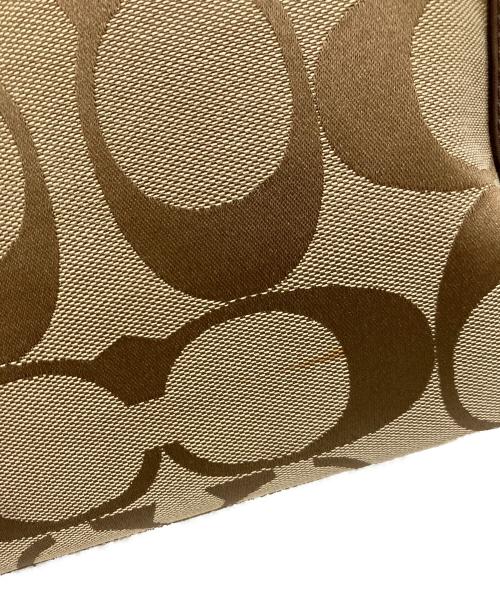 COACH（コーチ）COACH (コーチ) トートバッグ ベージュ×ブラウンの古着・服飾アイテム