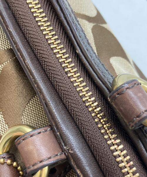 COACH（コーチ）COACH (コーチ) トートバッグ ベージュ×ブラウンの古着・服飾アイテム