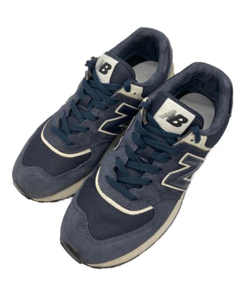 NEW BALANCE（ニューバランス）NEW BALANCE (ニューバランス) ローカットスニーカー ネイビー サイズ:26.5の古着・服飾アイテム