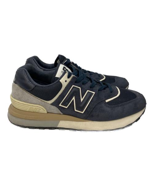 NEW BALANCE（ニューバランス）NEW BALANCE (ニューバランス) ローカットスニーカー ネイビー サイズ:26.5の古着・服飾アイテム