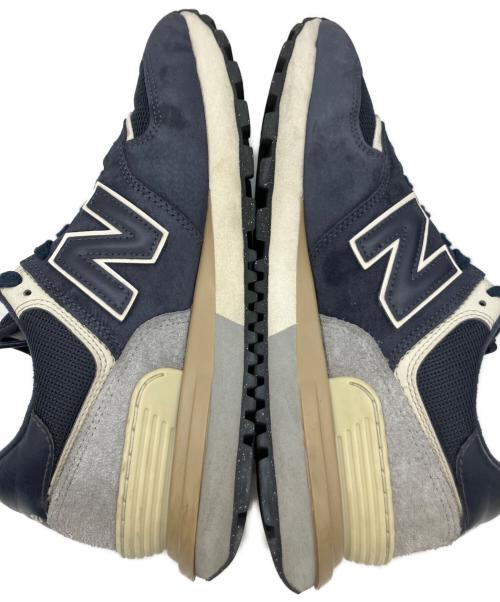 NEW BALANCE（ニューバランス）NEW BALANCE (ニューバランス) ローカットスニーカー ネイビー サイズ:26.5の古着・服飾アイテム